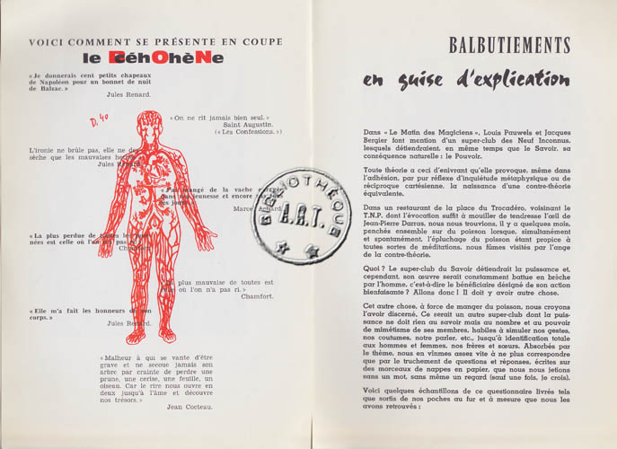 Les programmes de Théatre de l\